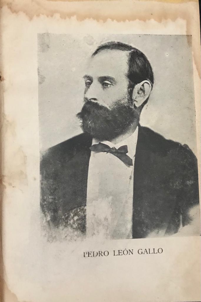 Braulio Martínez  L. 	Pedro León Gallo. Homenaje póstumo a su  Memoria por B. Martínez L. 