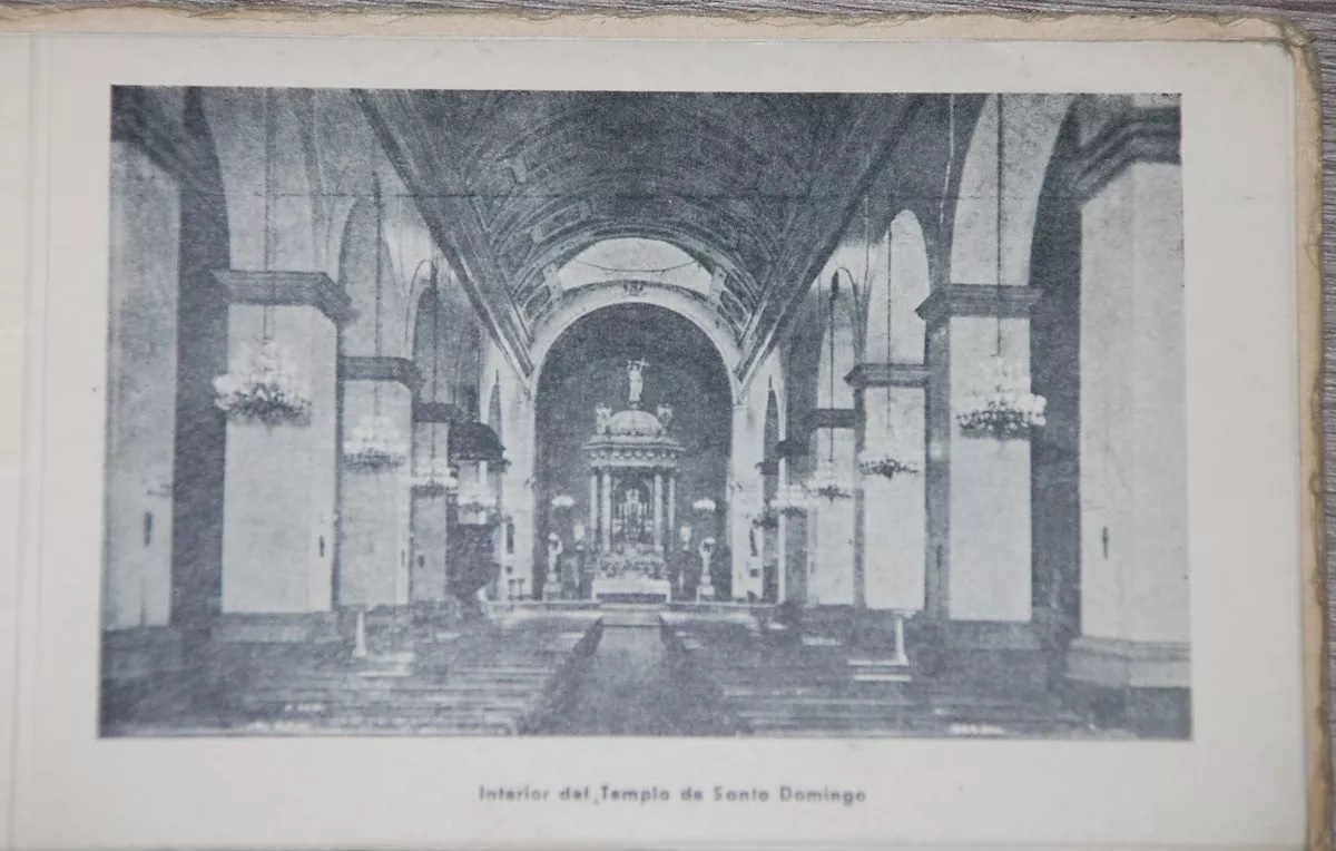 Álbum del templo de santo domingo de Santiago de Chile en el IV centenario de la fundación de la ciudad