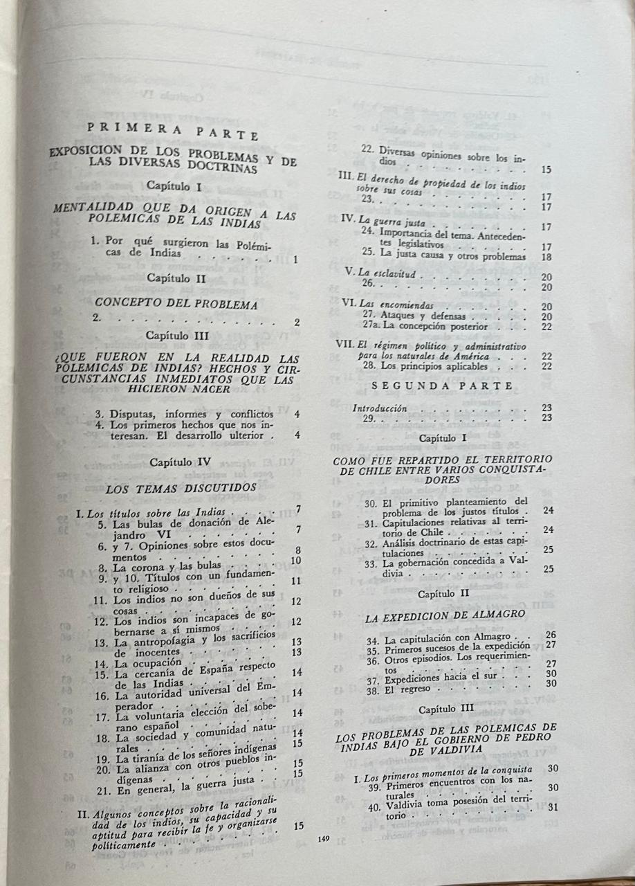 Andrés Huneeus  Pérez	Historia de las polemicas de indias en Chile durante el siglo XVI (1536-1598)