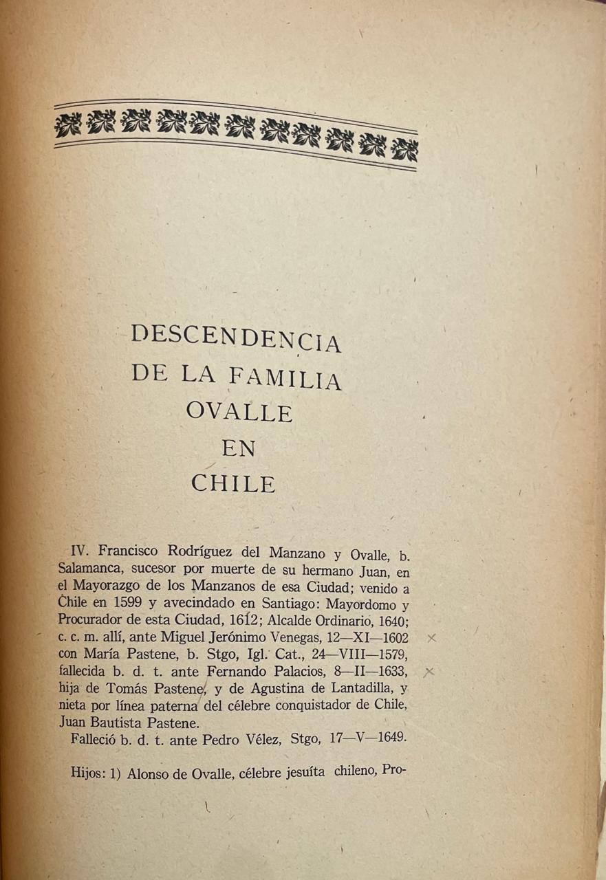 Juan Luis Espejo	Casa de los Rodriguez del Manzano Pastenes y Ovalles 