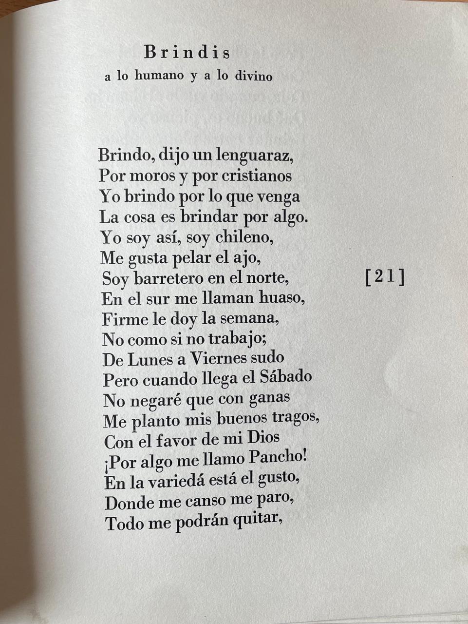  Nicanor Parra.	La cueca Larga