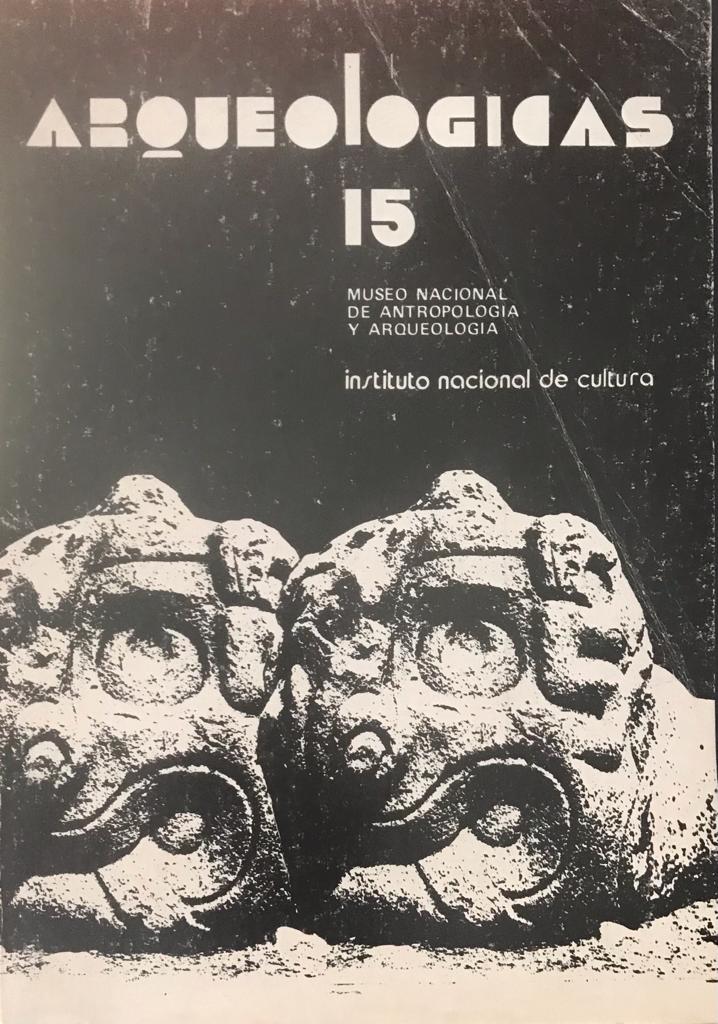 INSTITUTO DE INVESTIGACIONES ANTROPOLÓGICAS /MUSEO NACIONAL DE ANTROPOLOGIA Y ARQUEOLOGIA.	 Arqueológicas.