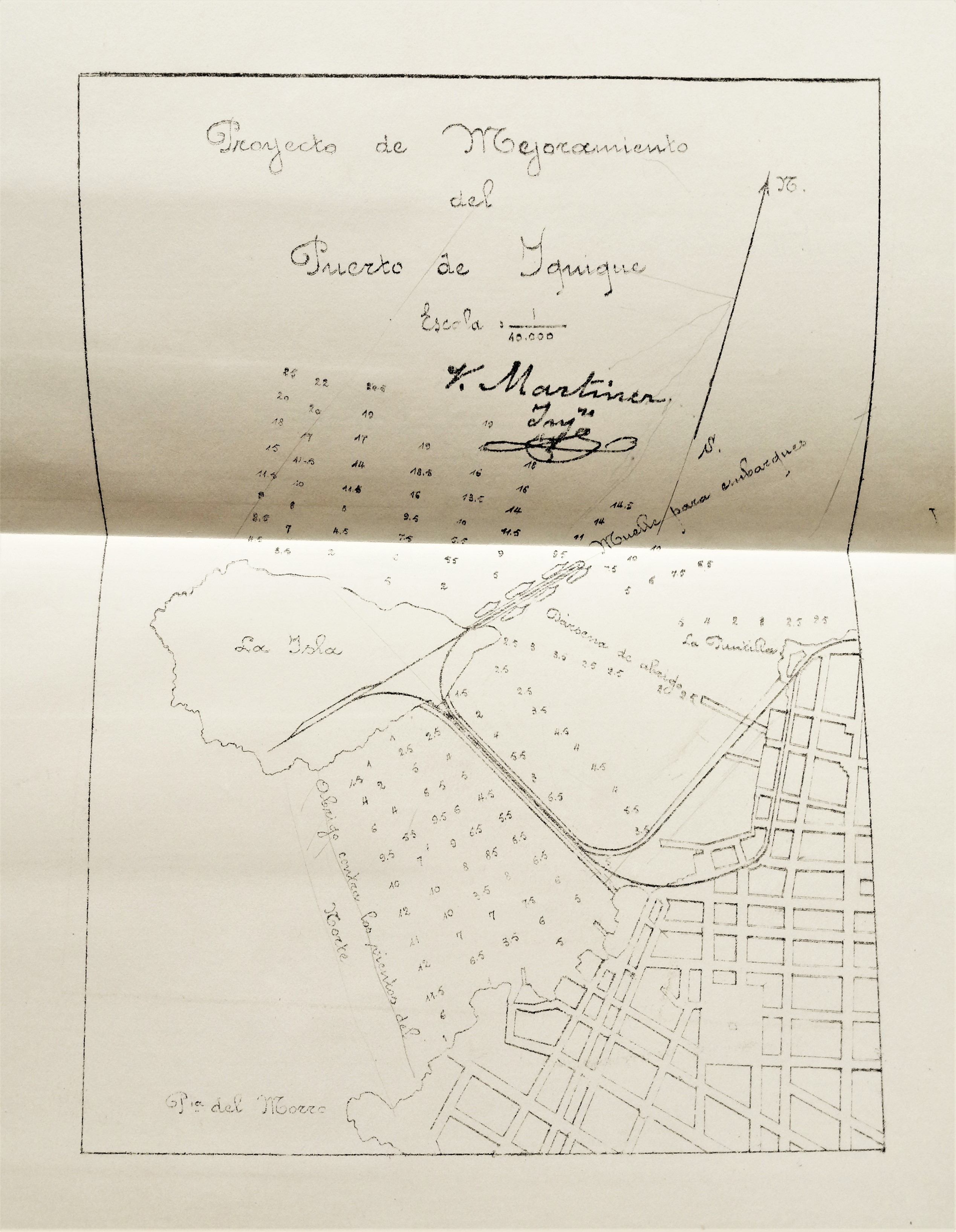 Proyecto para Puerto de Iquique y Pisagua