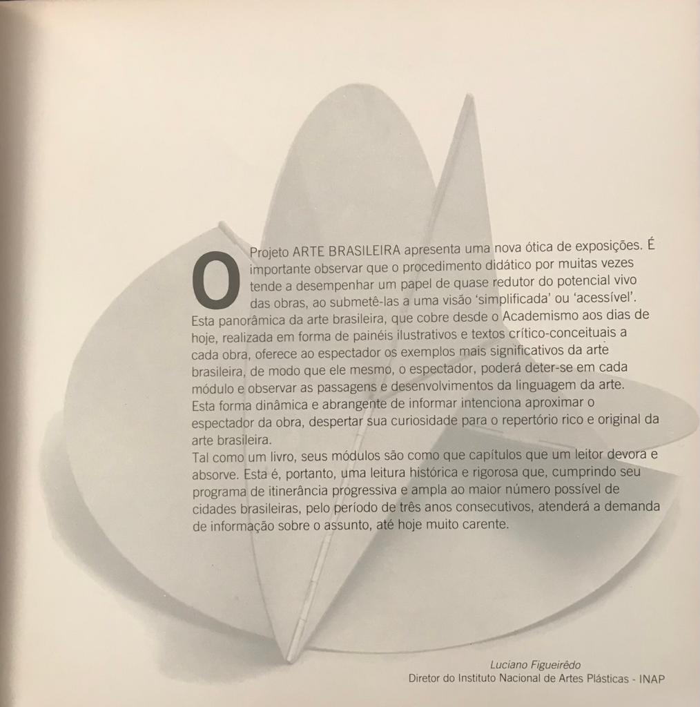 Projeto Arte Brasileira. Abstracao Geométrica 1 Concretismo e neoconcretismo 