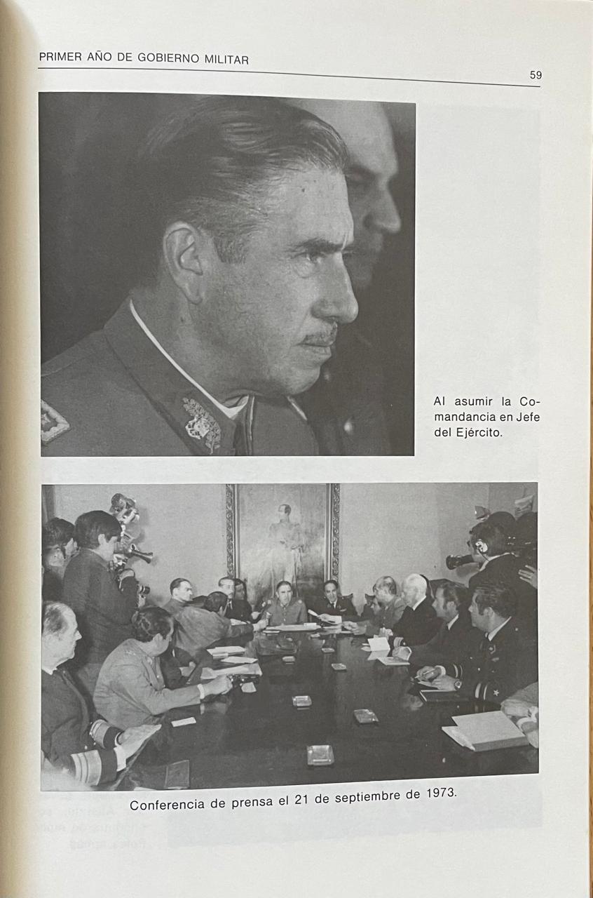 Augusto Pinochet Ugarte 	Camino Recorrido. Memorias de un soldado.  Tomo 1 y 2 