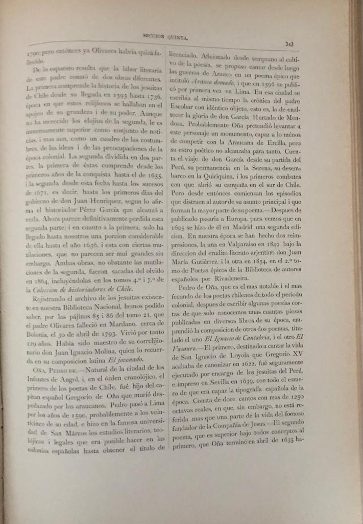 Ramón Briseño	Repertorio de Antigüedades Chilenas