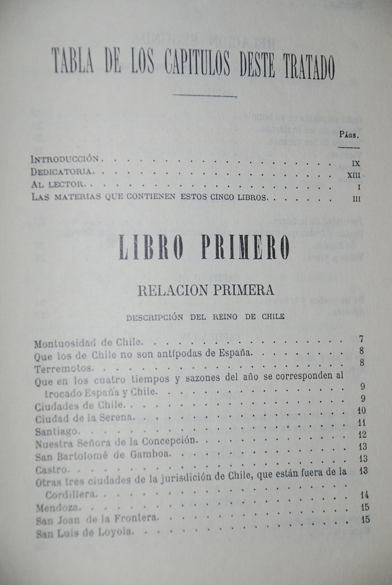 Alonso González Nájera. - Desengaño y reparo de la Guerra del Reino de Chile 