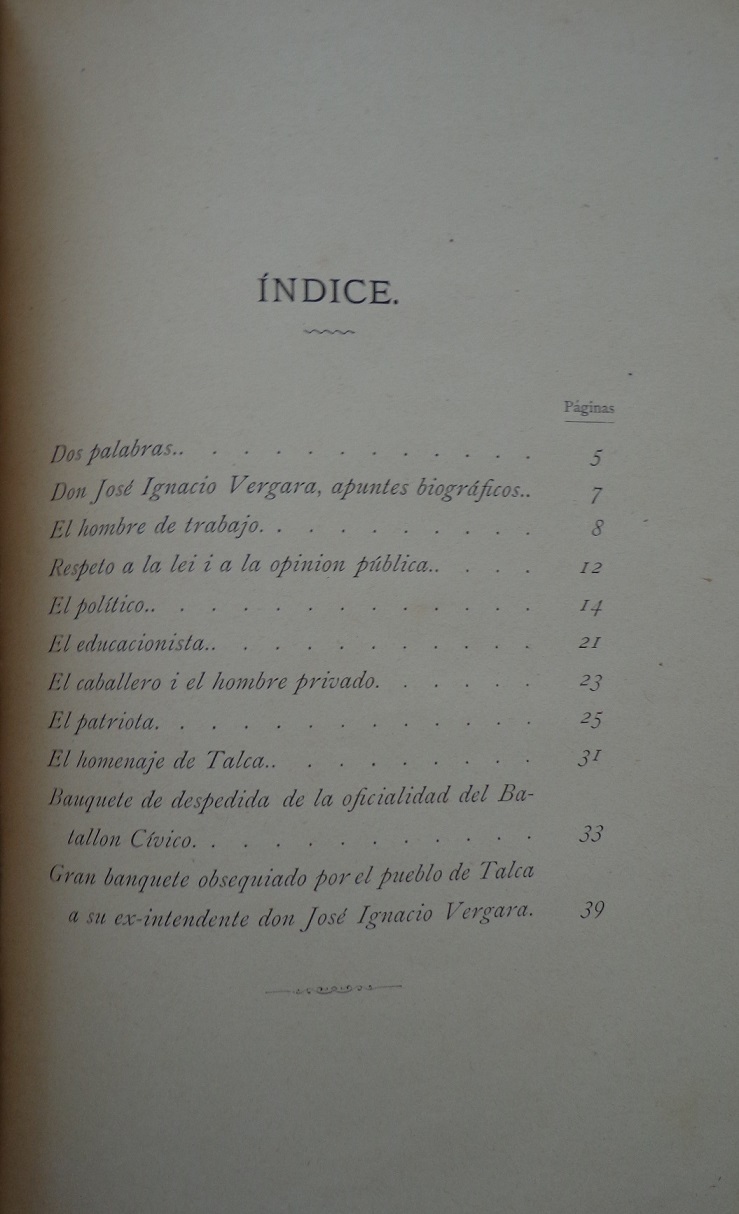 Raimundo del R. Valenzuela. De como despidio Talca a don José Ignacio Vergara : (precedido de algunos apuntes biográficos)