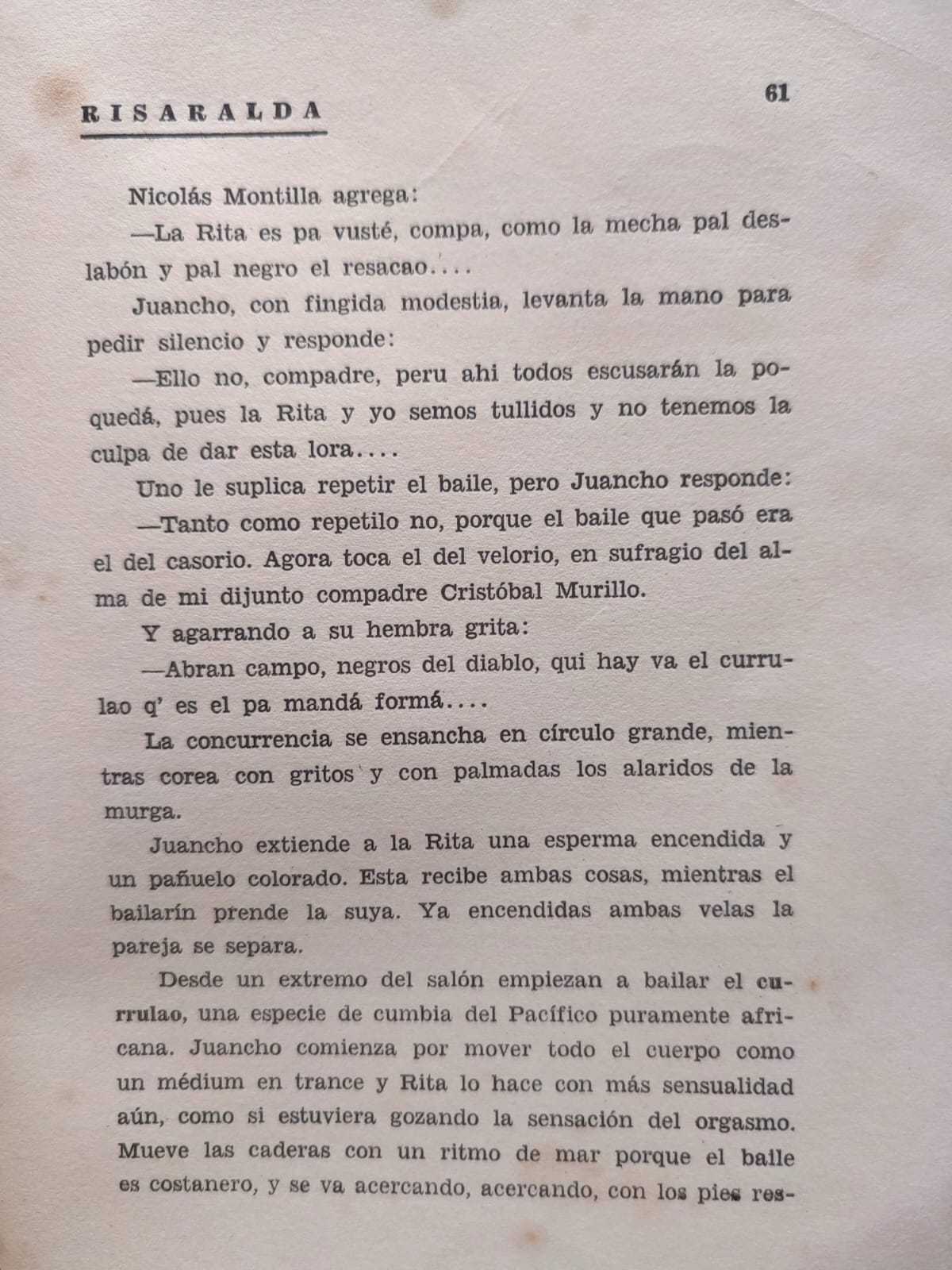 Bernardo Arias Trujillo	Risaralda. Película de Negredumbre y de vaquería, filmada en dos rollos y en lengua castellana