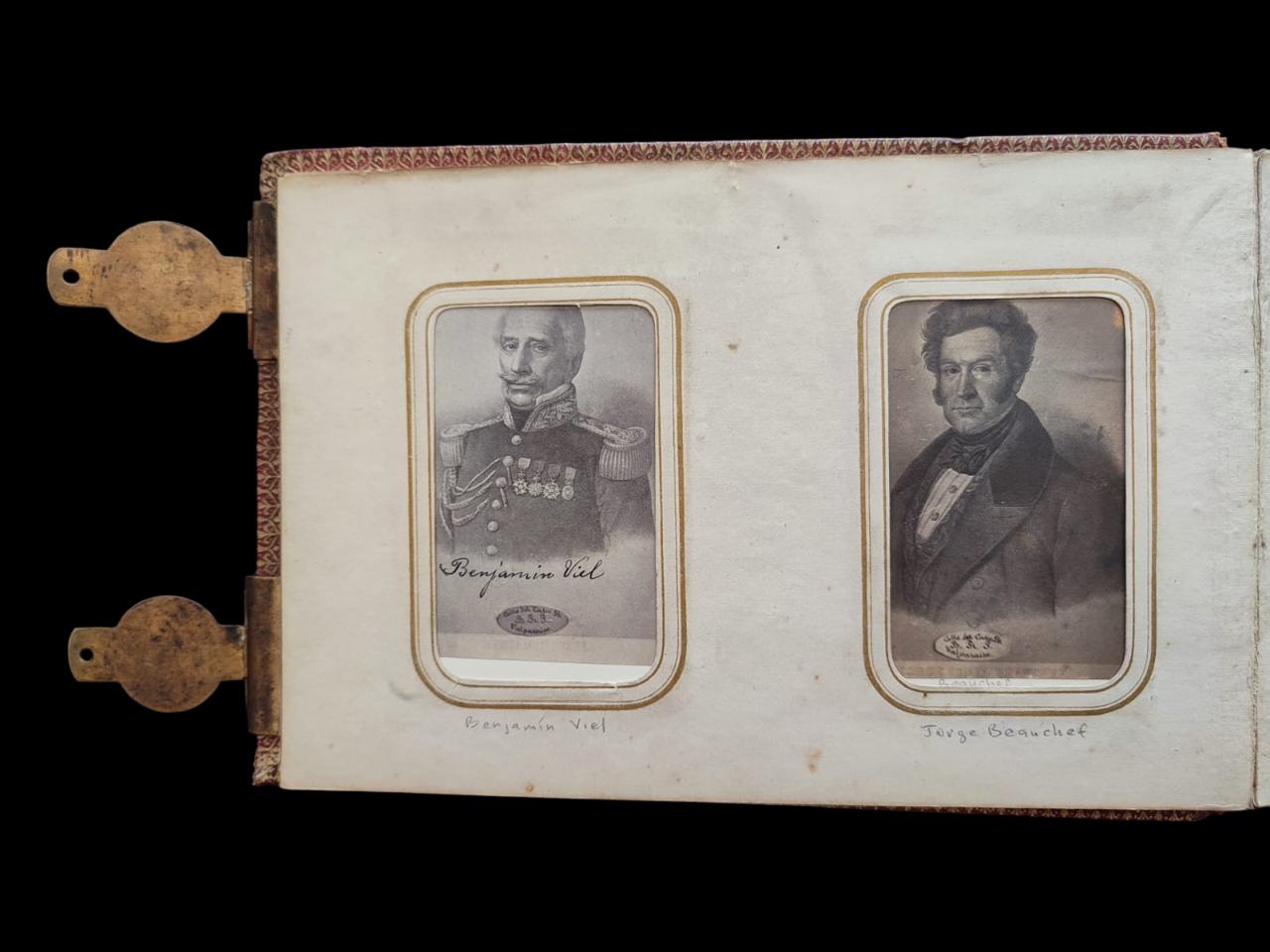 Álbum retratos Carte Visite 1860