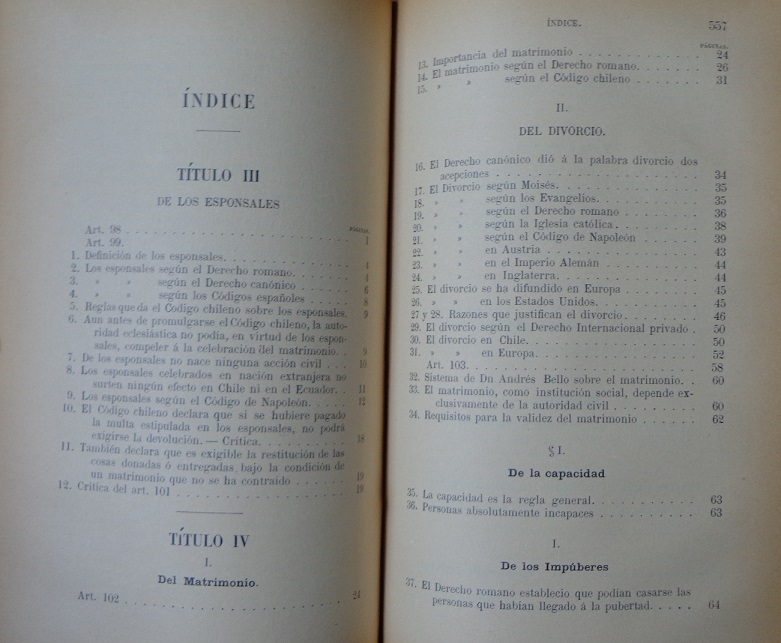 Luis F. Borja. Estudios sobre el Código Civil Chileno 