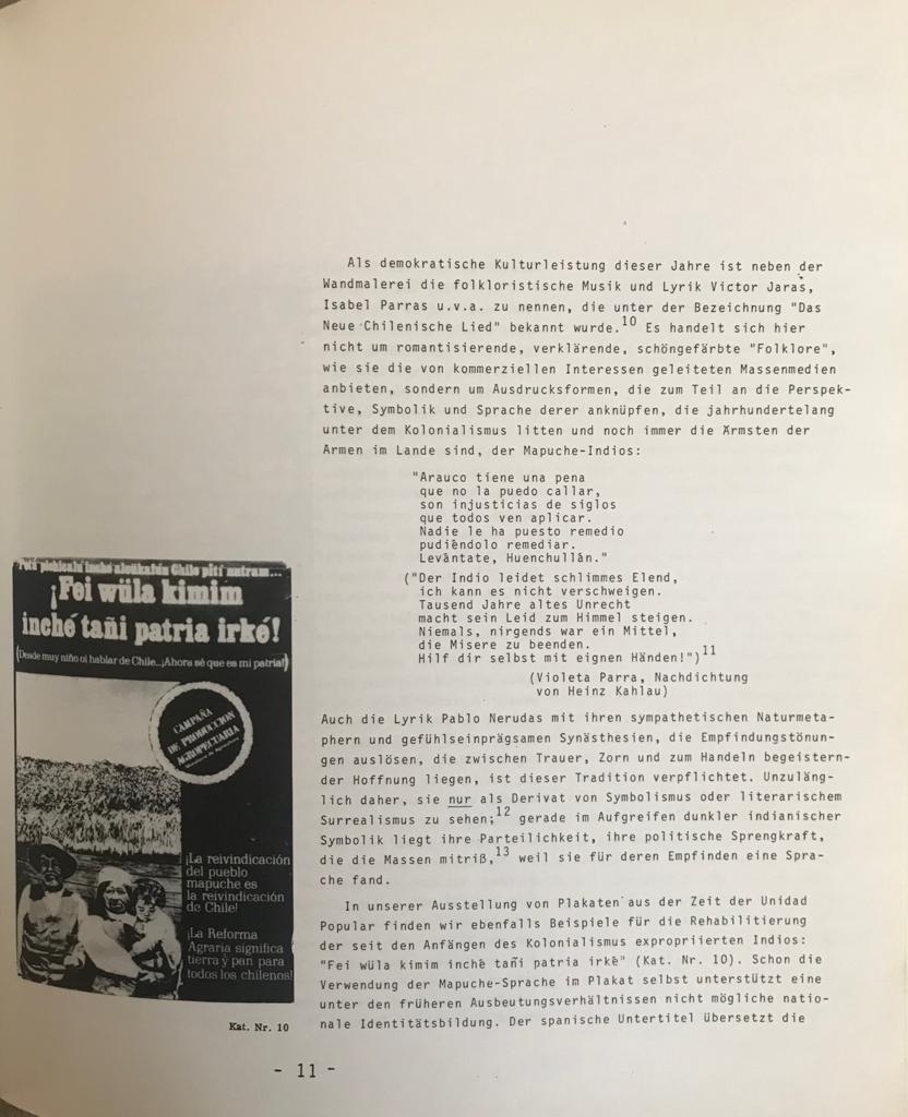 Gustavo Becerra-Schmidt y Norbert Schneider	100 chilenische plakate. Aus der zeit der reigerung Allende (1970 - 1973)