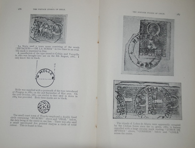 wilfrid b. haworth - Chile an outline of the Postal Issues, 1766 - 1919