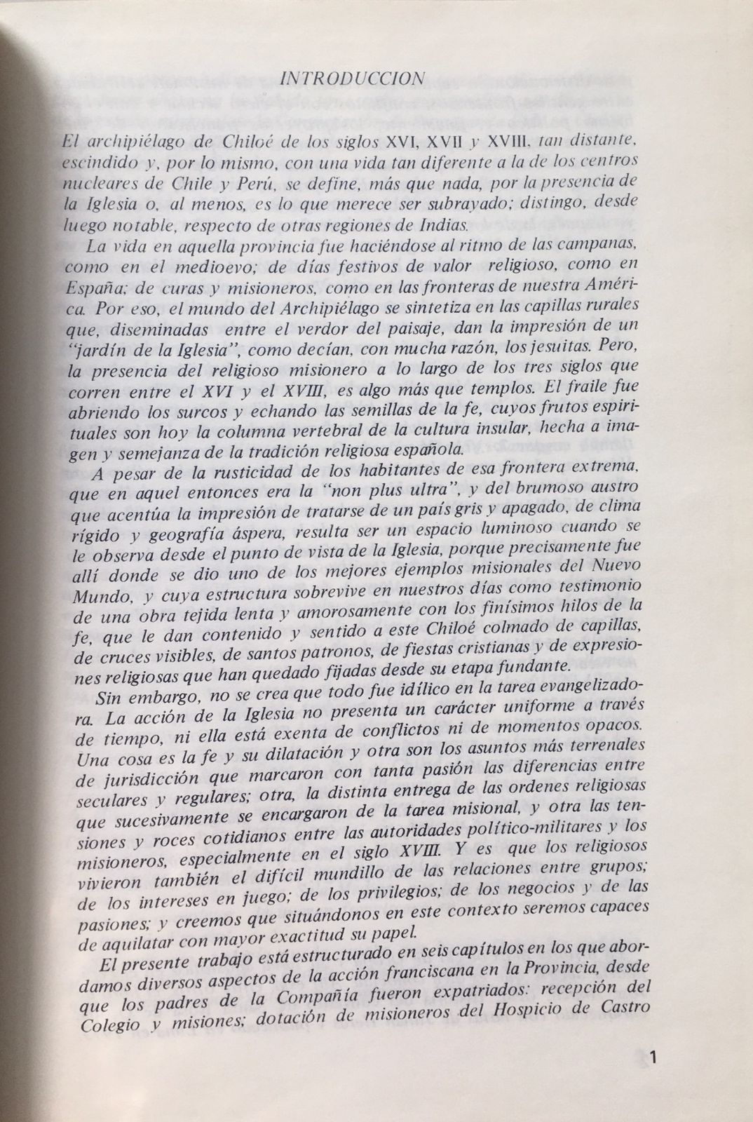 Rodolfo Urbina Burgos. Las misiones Franciscanas de Chiloé  a fines del siglo XVIII: 1771-1800 