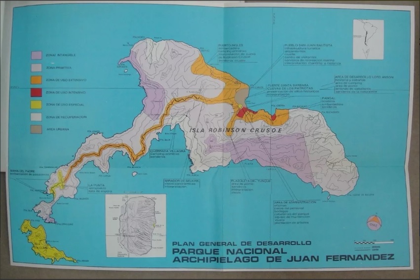 CONAF. Plan de manejo Parque Nacional Juan Fernández 