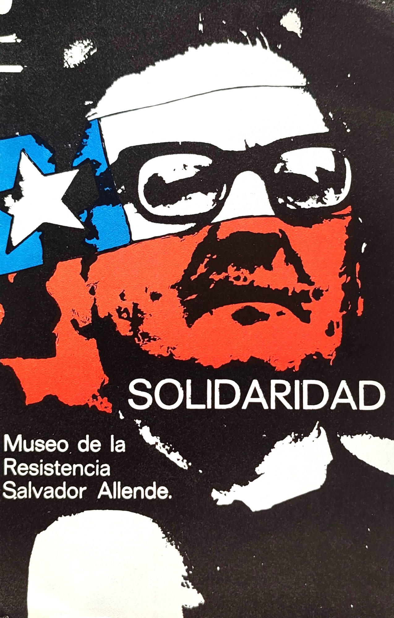 Museo de la Resistencia Salvador Allende / Museo de Arte Moderno de Bogotá.  Solidaridad (folleto)