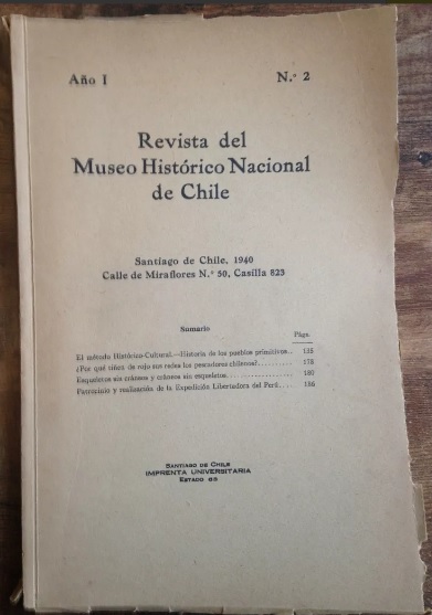 Revista del Museo Historico Nacional de Chile