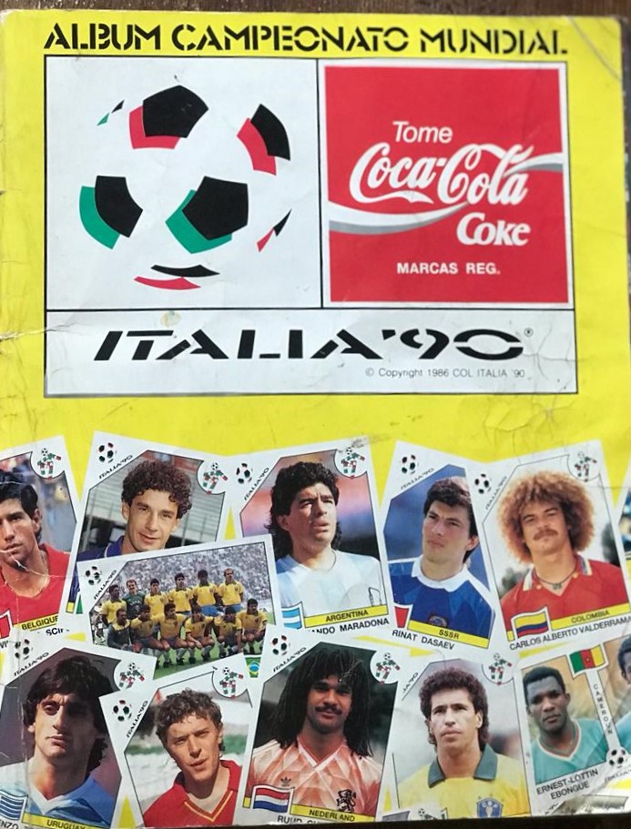 Album campeonato mundial Italia '90 