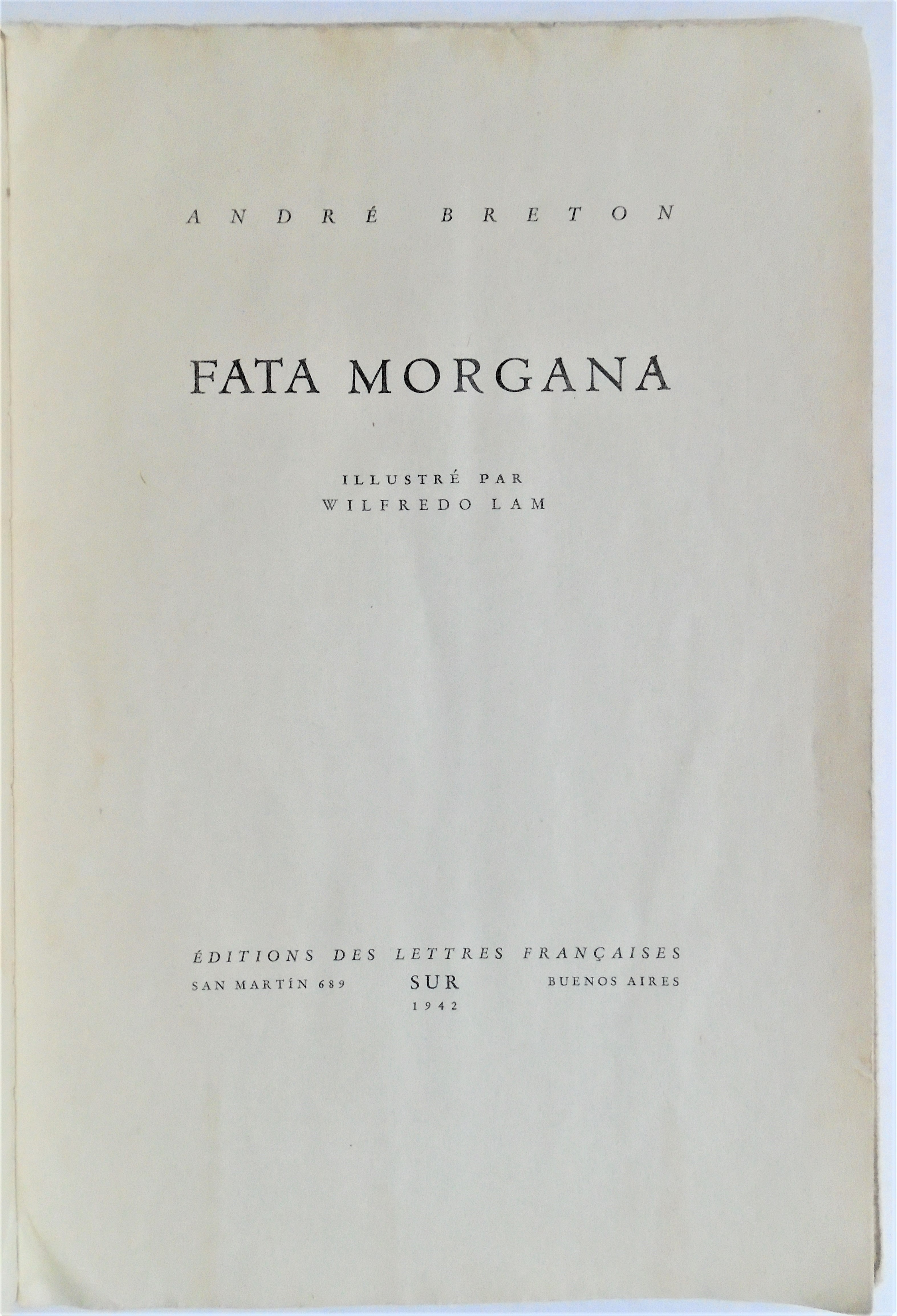 André Breton - Fata Morgana