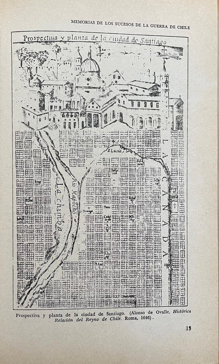 Jerónimo de Quiroga 	Memorias de los sucesos de la Guerra de Chile 
