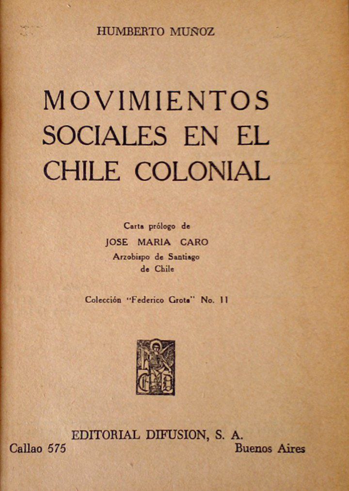 Movimientos sociales en el Chile Colonial