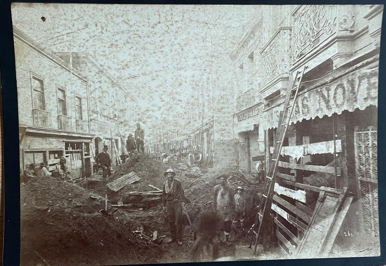 5 fotografías de inundación de Valparaíso de 1888