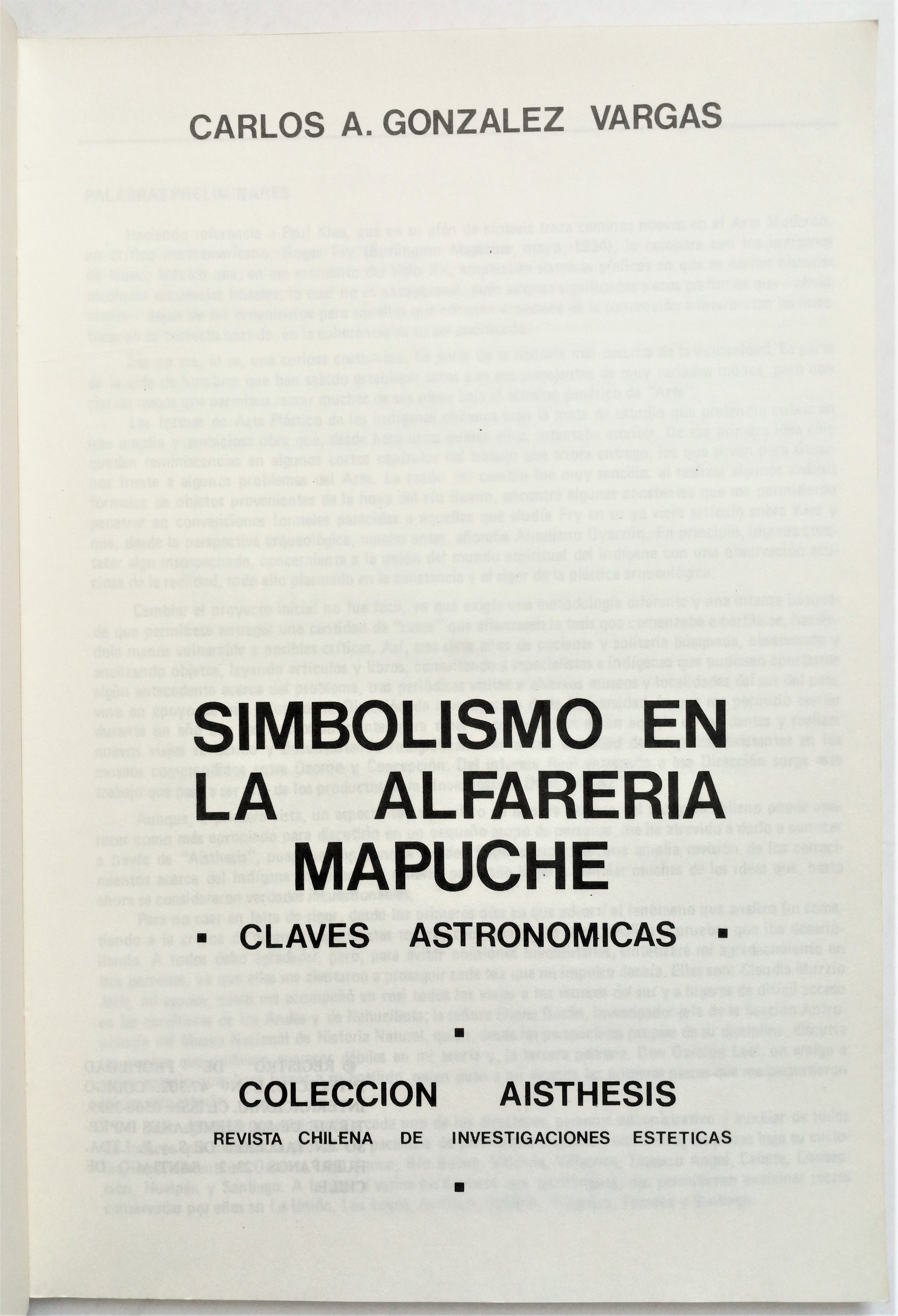 Carlos A. González Vargas - Simbolismo en la alfarería mapuche