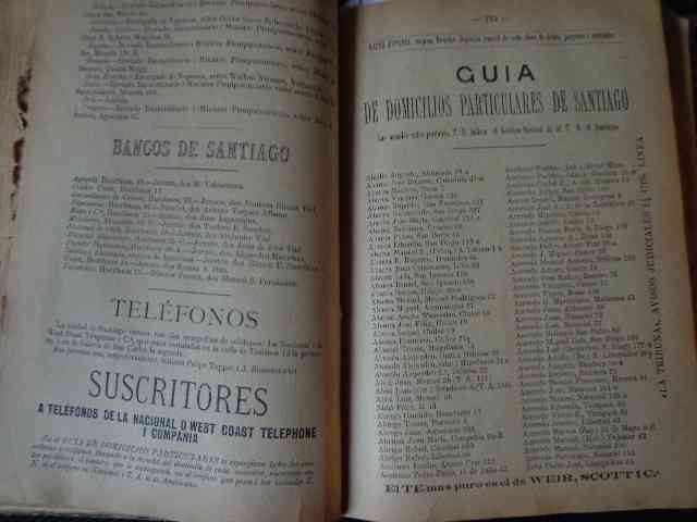 Pedro Regalado Rojas - Guia Jeneral de Santiago para 1889