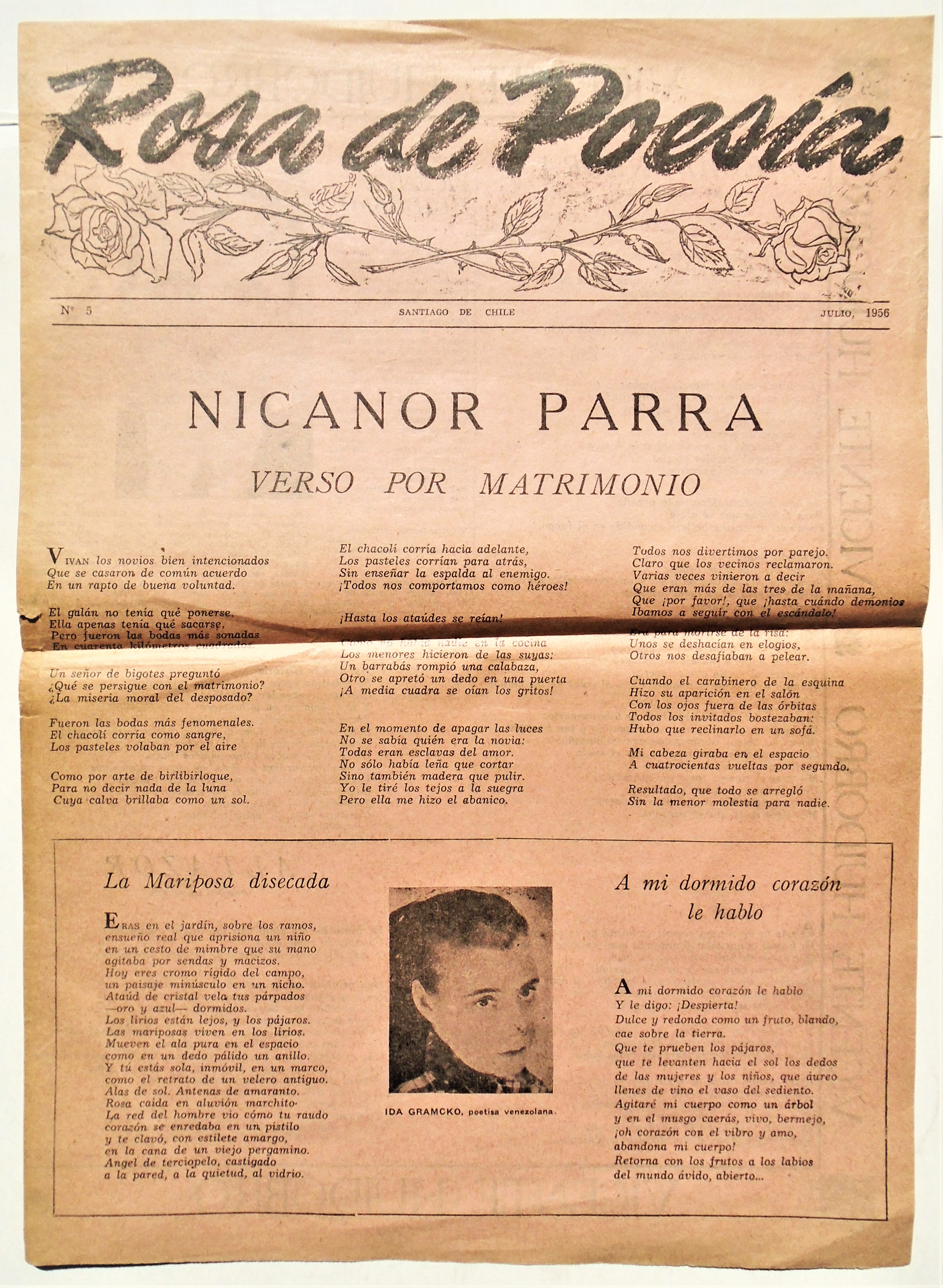 Nicanor Parra - Verso por matrimonio