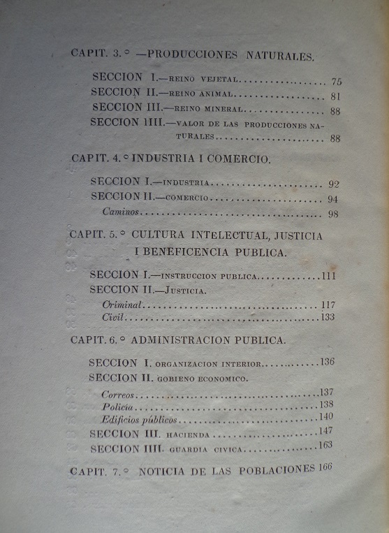 Estadística de la República de Chile : provincia del Maule.