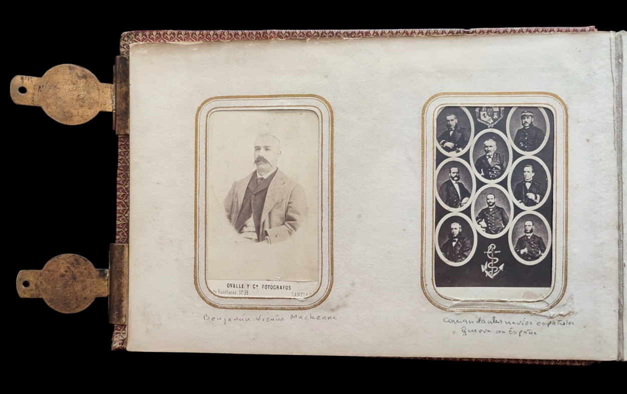 Álbum retratos Carte Visite 1860