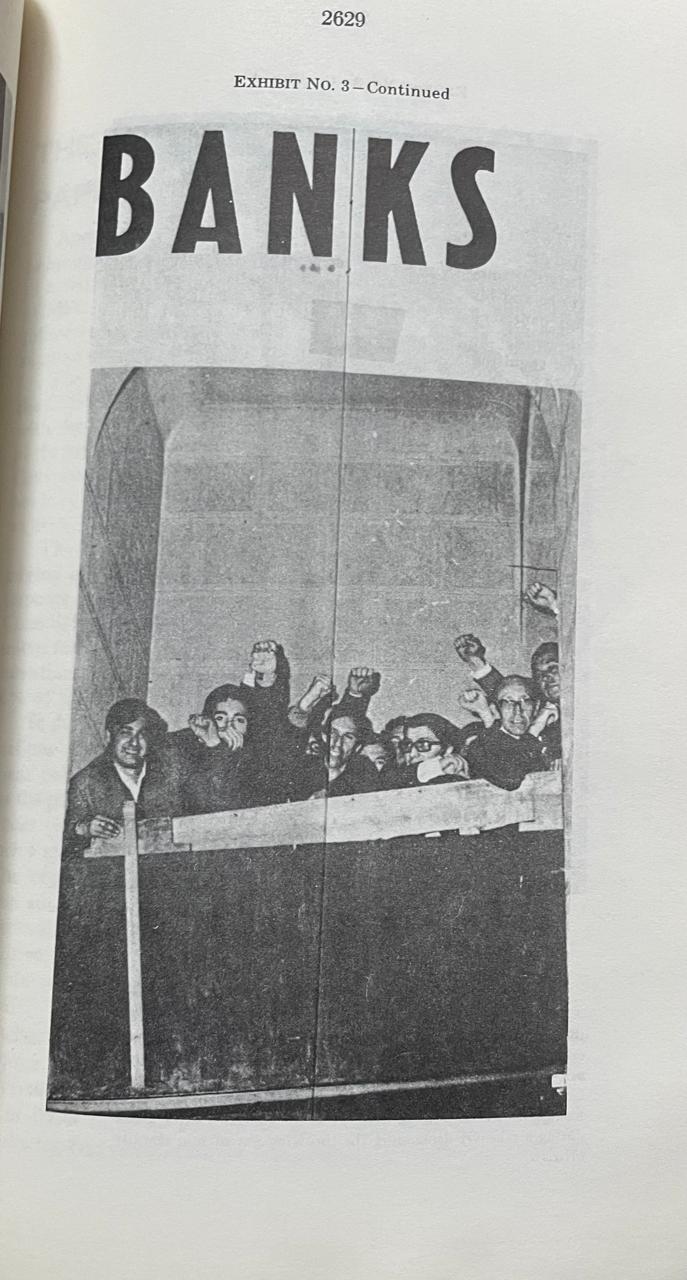 Comitee on Internal Security 	The Theory and practice of Communism. Part 5  (Marxism imposed on Chile) -Allende Regime). Hearings before the Committee on Internal Security House of representatives. 