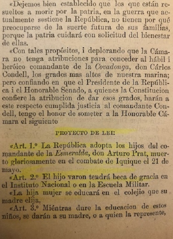 Congreso Nacional. Sesiones Ordinarias y secretas de la Cámara de Diputados y Sesiones Ordinarias y secretas del Senado en 1879.