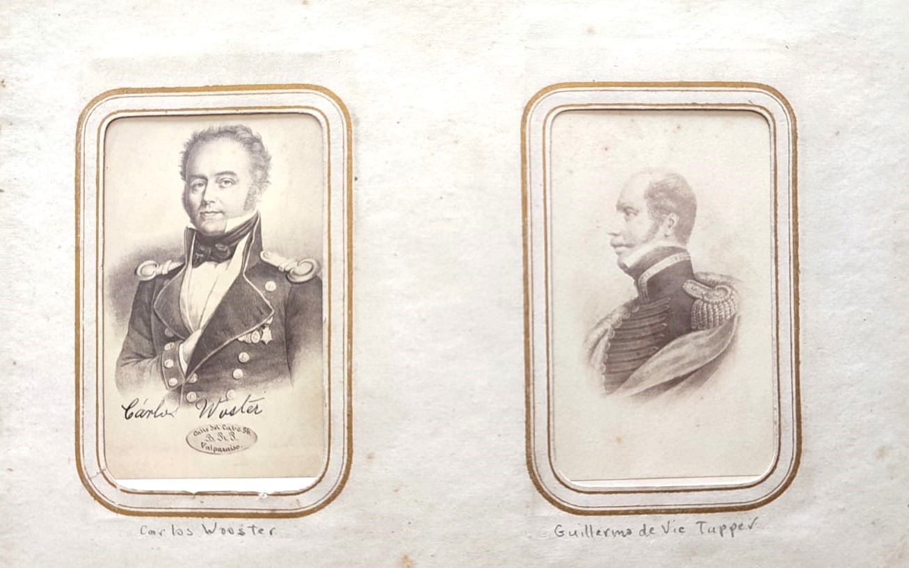 Álbum retratos Carte Visite 1860