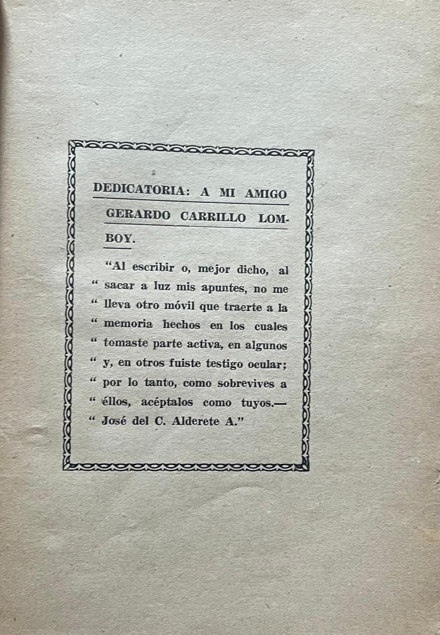 José del Carmen Alderete	Apuntes históricos. Sublevación de la Araucanía en 1881