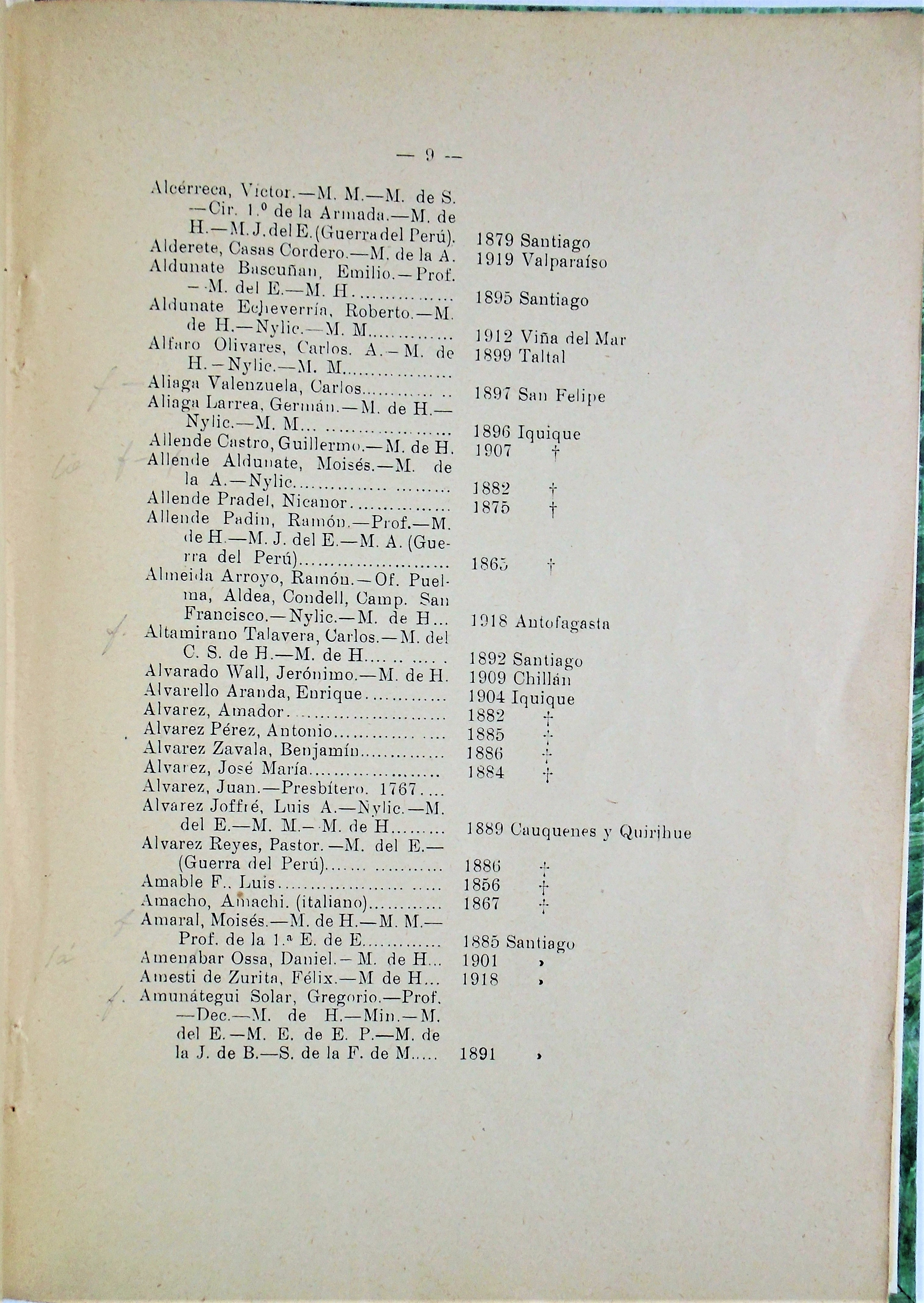 Nómina de los médicos que han residido en Chile en cuatro siglos (1520 - 1920) - Eduardo Moore