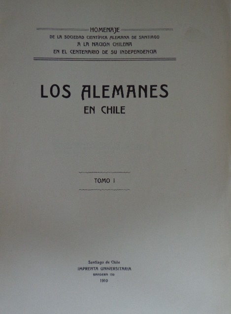 Los alemanes en Chile.