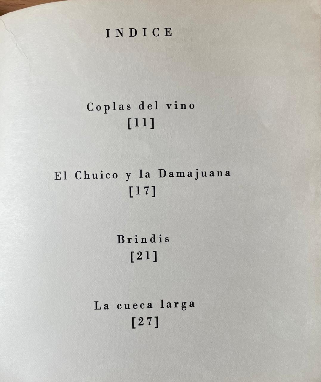 Nicanor Parra 	La cueca larga 