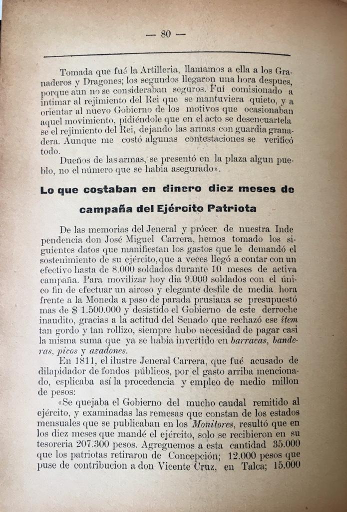 J. Arturo Olid. 	Efemérides y recopilación de reminiscencias históricas en el primer centenario de nuestra independencia 1810-1910