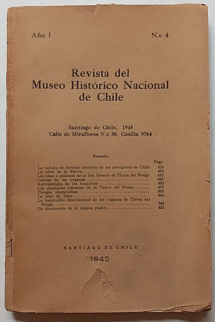 Revista del Museo Histórico Nacional de Chile