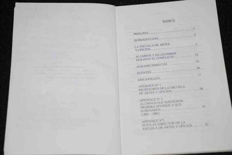 Dr. Juan Guillermo Muñoz Correa, Dra. Carmen Norambuena Carrasco - La Escuea de artes y oficios su participacion en la guerra del Pacifico