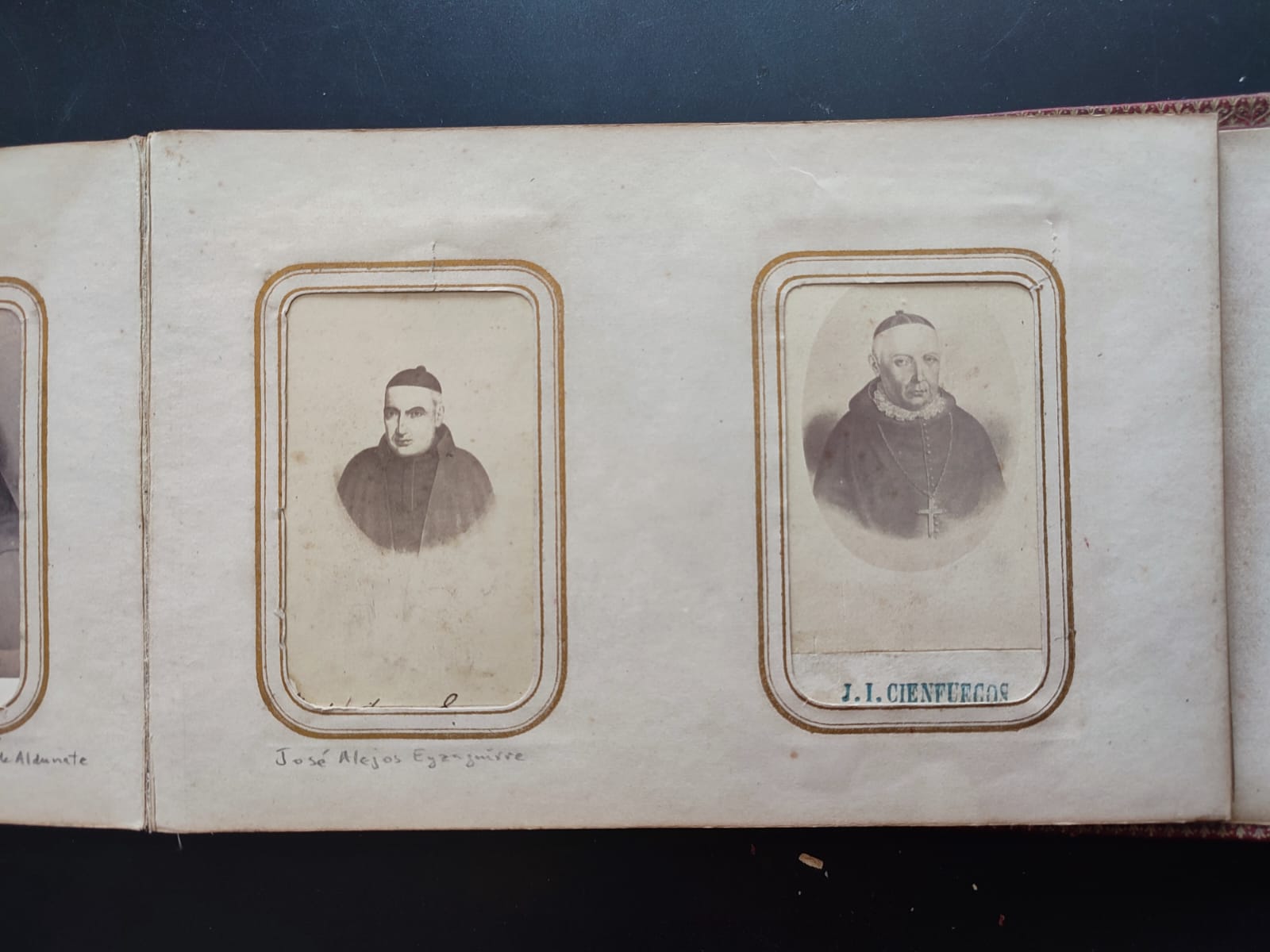 Álbum retratos Carte Visite 1860