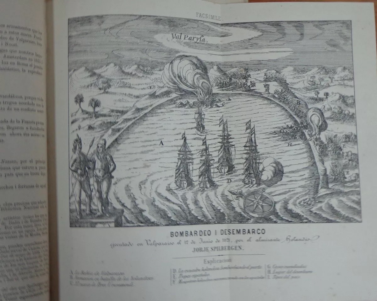 Benjamin Vicuña Mackenna. Historia de Valparaíso : crónica política, comercial i pintoresca de su ciudad i de su puerto, desde su descubrimiento hasta nuestros días, 1536-1868