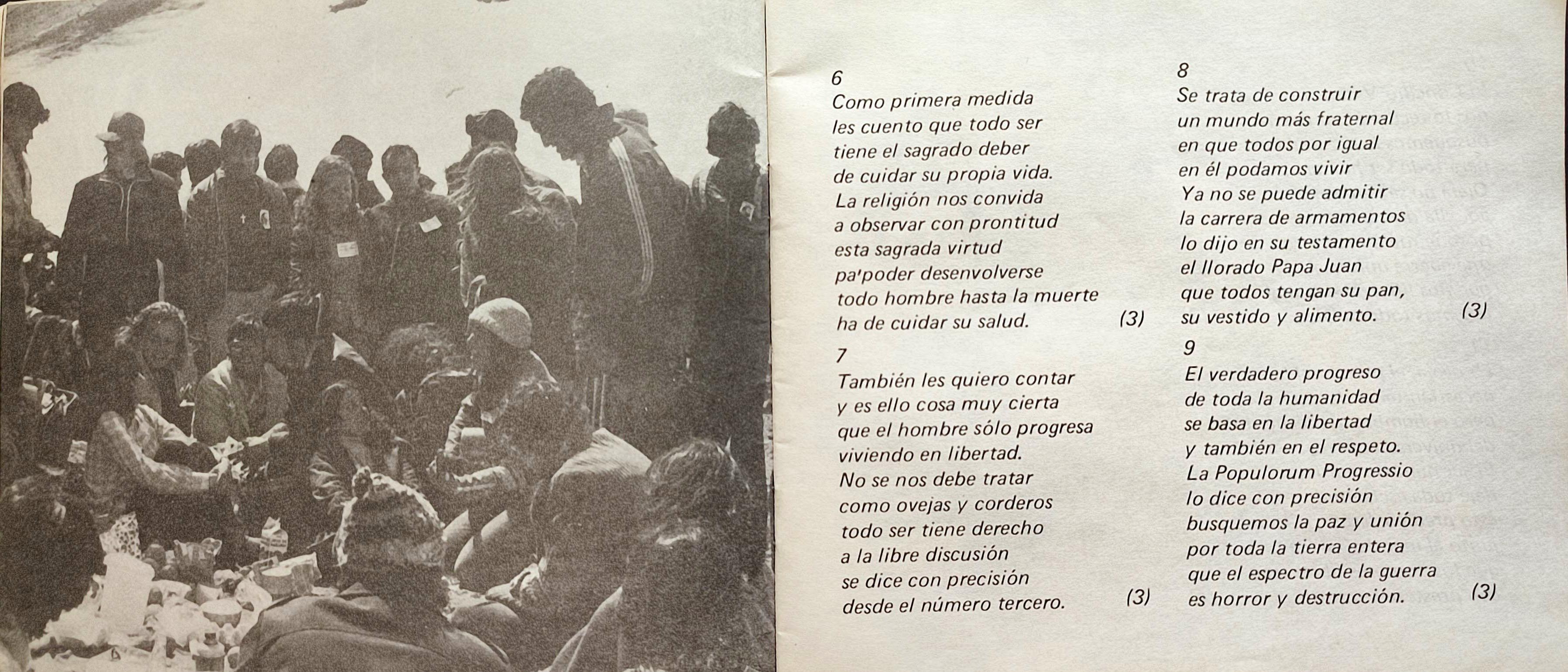 Vicaría de la Solidaridad. Nací al mundo pa cantar.