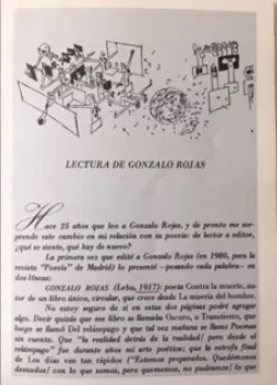 Gonzalo Rojas. 50 poemas. Ilustraciones de Roberto Matta.