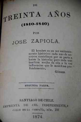 José Zapiola - Recuerdos de 30 años (1810-1840)