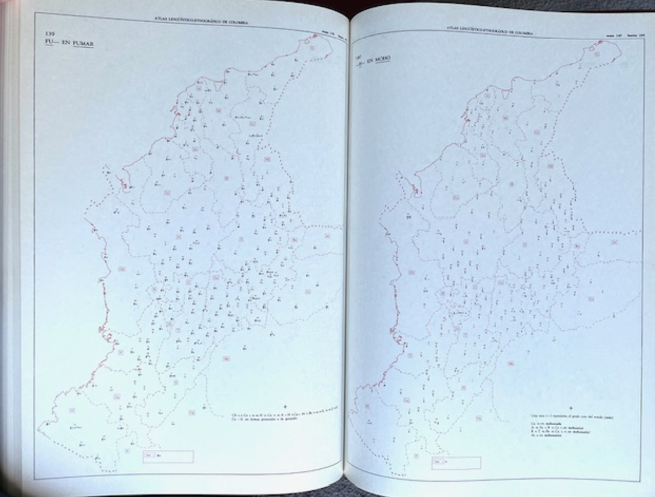 María Rodríguez de Montes. 	Atlas lingüístico-Etnográfico de Colombia. 