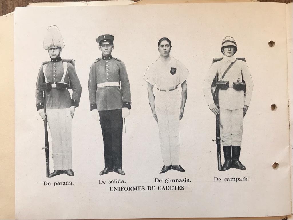 Album. Recuerdo de la visita a esta escuela el dia 7 de abril de 1923, por las delegaciones al V Congreso Pan Americano 