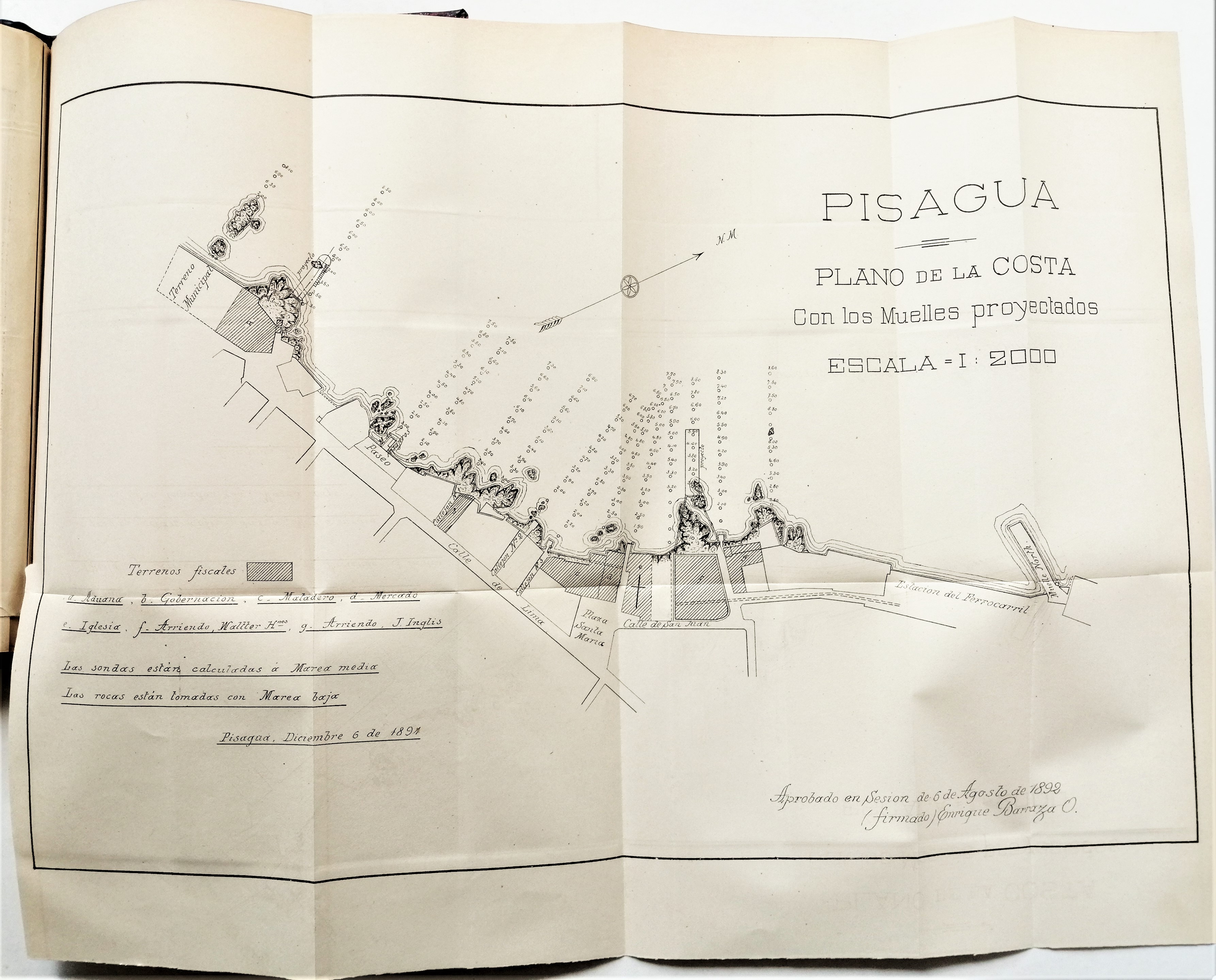 Proyecto para Puerto de Iquique y Pisagua