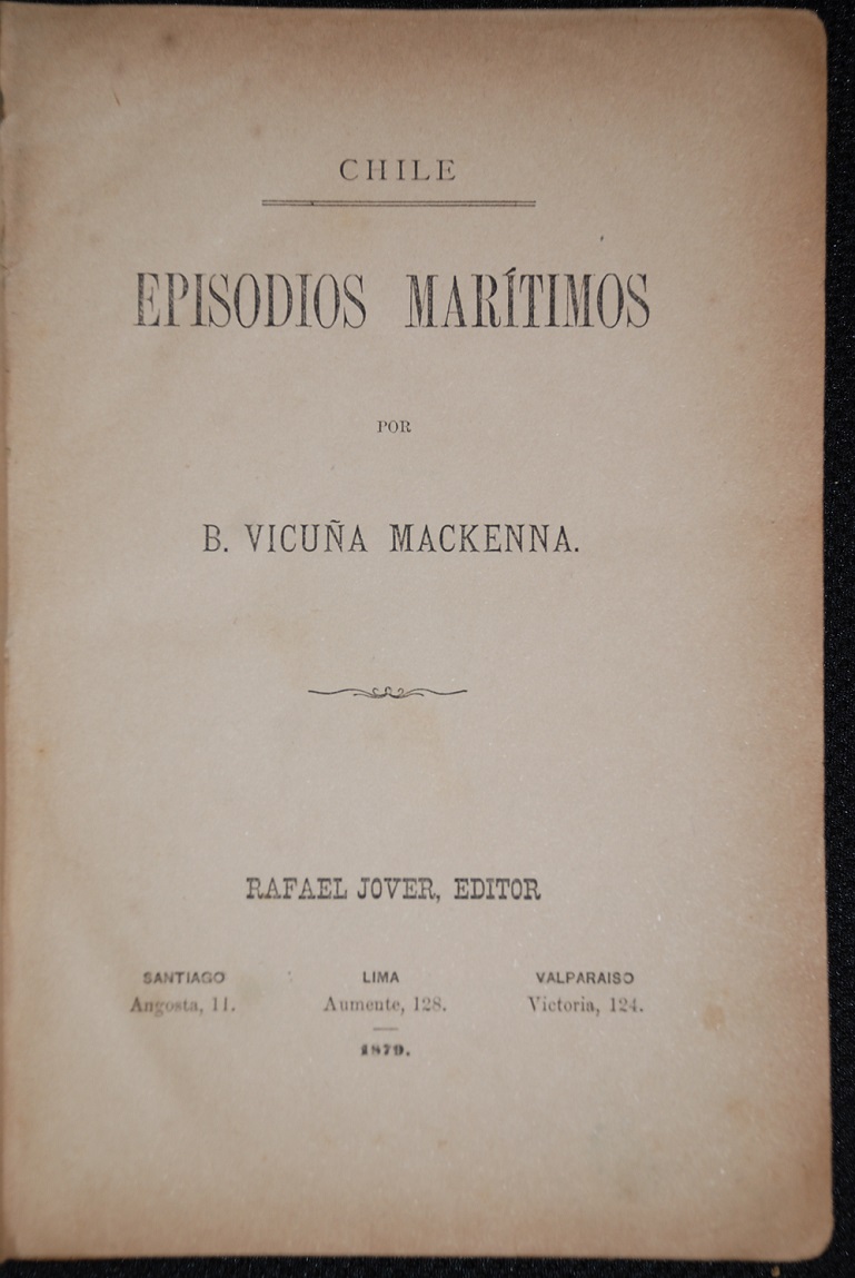 Benjamin Vicuña Mackenna - Episodios marítimos 